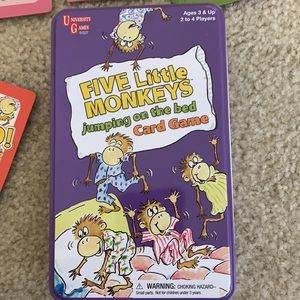 5 Little Monkeys Card Game